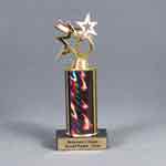 This is a image  of a dancing star trophy