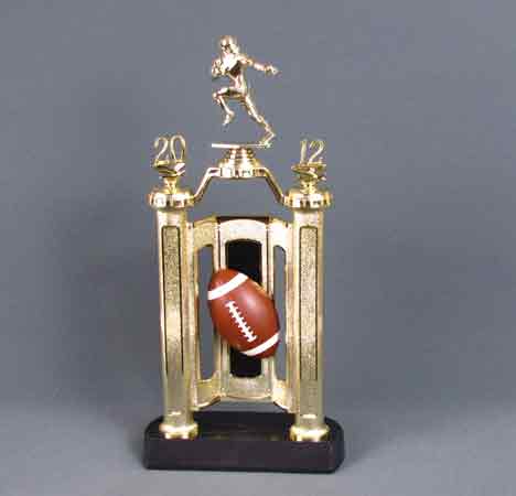 Image of a football trophy